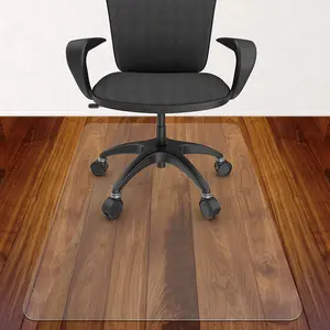 Office Chair Mat for Hardwood Floor 30 x 48'', Small Chair Mats Clear Easy Glide  Hard Floors, Rolling Chairs Mat Plastic Mats Under Desk Chairs