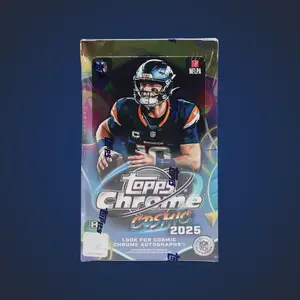 2025 Topps Chrome Cosmic NFL Hobby Box