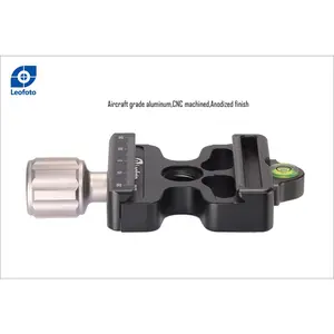 Leofoto DC-50 + BPL-50N Quick Release Clamp Screw-Knob with Plate Compatible with ARCA / Manfrotto RC2
