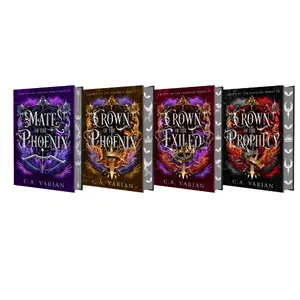 Crown of the Phoenix Series Regular Edition 4 BOOK SET with New Covers and Printed - Ships in the FALL