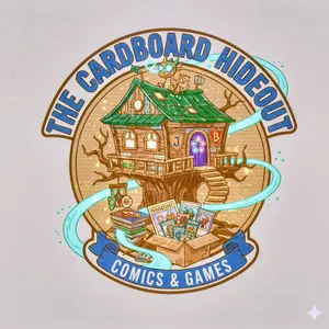 The Cardboard Hideout shop logo