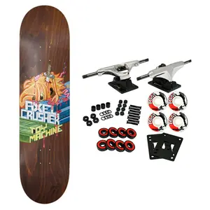 Toy Machine Skateboard Complete Axel Stabbed (Assorted) 8.38" x 31.75"