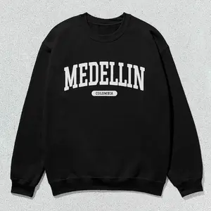Medellín Sweatshirt Colombia Collegiate Crewneck Sweater Unisex