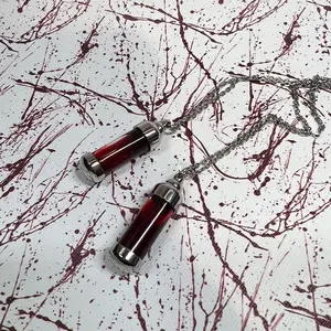 Blood Vial Necklace