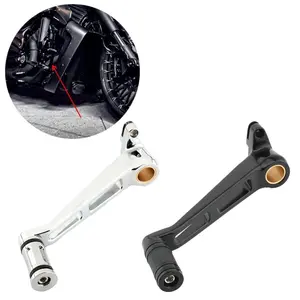 Motorcycle Brake Arm Lever Pedal, CNC Motorcycle Foot Control Assembly, Compatible with 2002-2017 Models