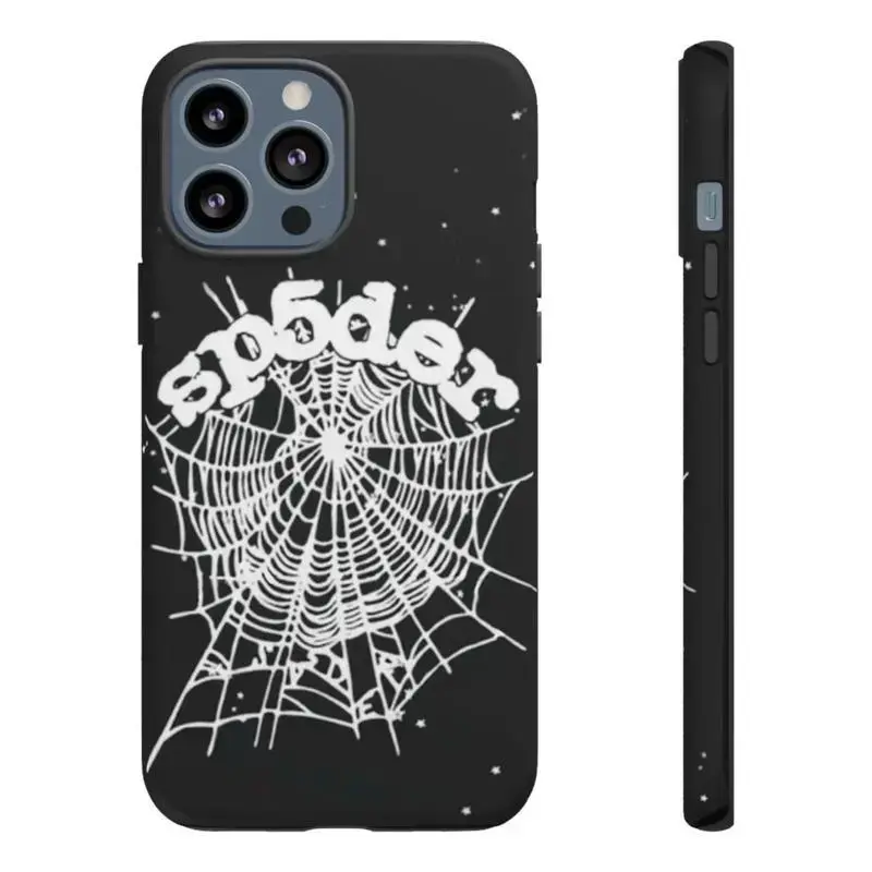 Sp5der 555 Case, Sp*der Hypebeast Tough Phone Cases Cover Cellphone Aesthetic Protection, Suitable for iPhone 17/16/15/14/13/12/11 Pro Max/Plus and  Samsung Galaxy S23FE/22/23/24/25