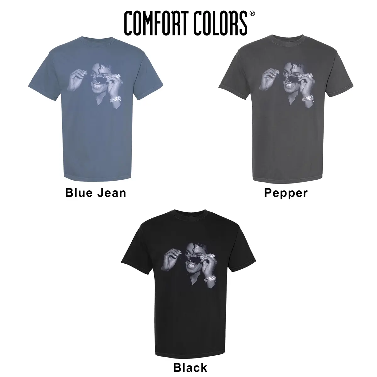 [sale Up To 50%] Michaels S Jackson King Of Pop T-Shirt Retro Halftone Graphic Shirt Pop Music Icon Tee Mj Music T-Shi M Relax Cotton T-Shirt
