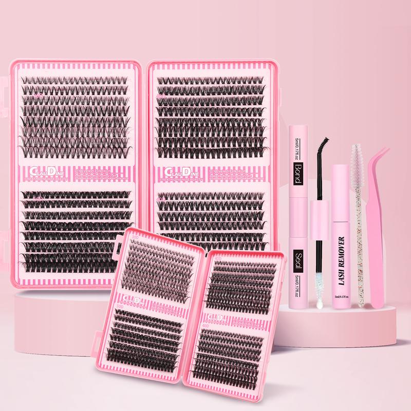 Lashes Lash Clusters Eyelashes Lash Clusters Extensions Kit Eyelash Extension Kit Eye Lashes, Lash Extension Kit Lashes Clusters KitWispy Manga Lashes, Individual Lashes Eyelash Extension Lashes Halloween Makeup 30D40D50D, D Curl 9-16mm Mixed Length