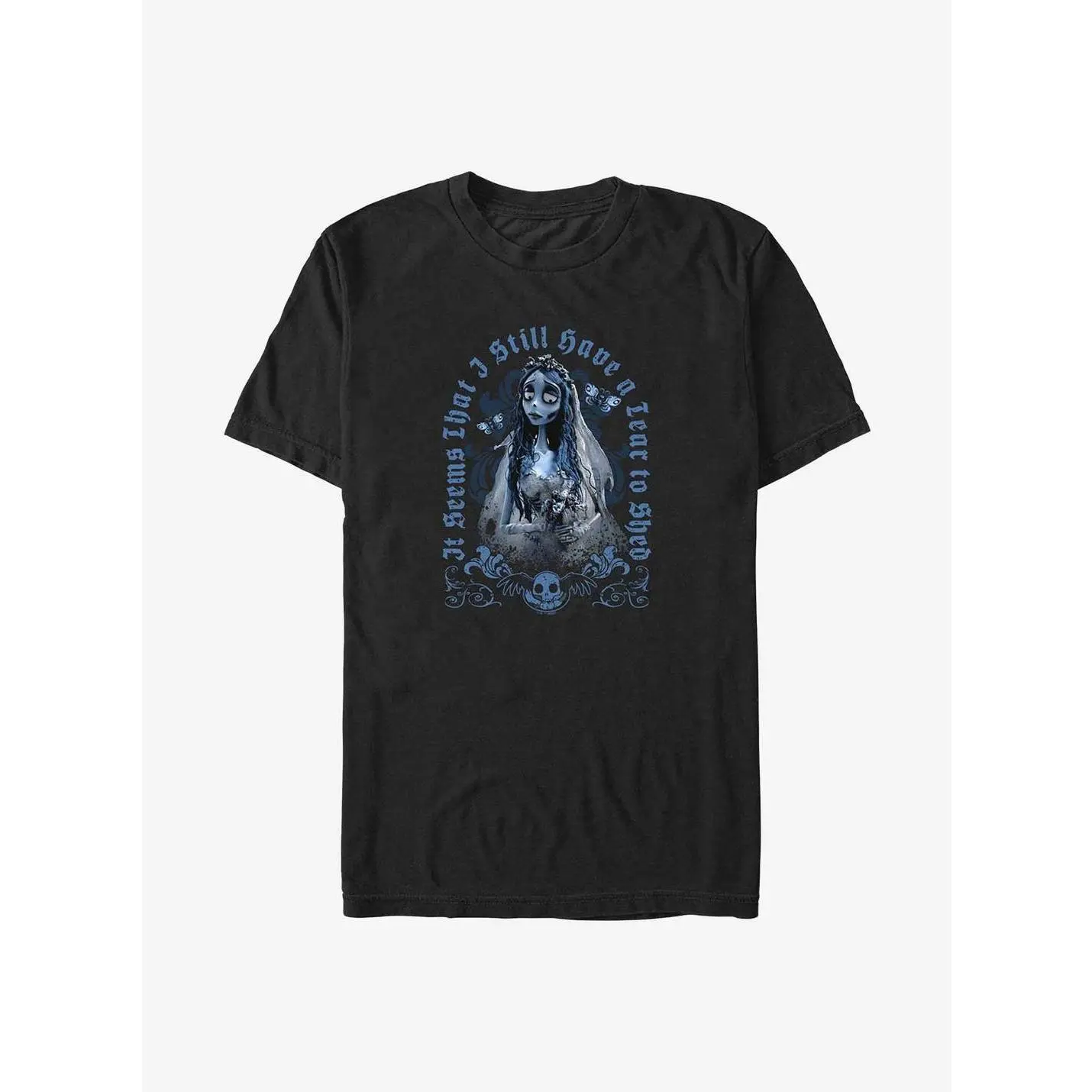 Tim Burtons Corpse Bride Emily Tear To Shed Big  Tall Unisex T-shirt Sweatshirt Hoodie, Trending Shirt, Gift for Him
