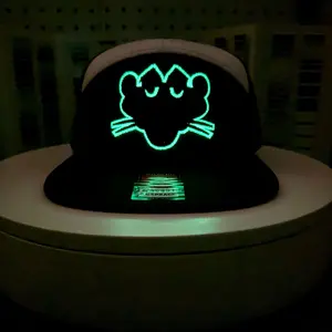 Panther Glow in the Dark when Exposed to Sunlight Trucker Hat.