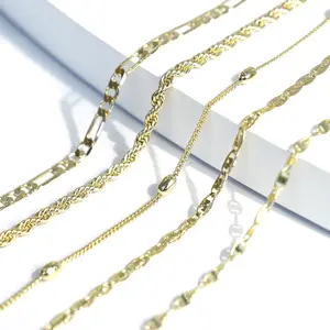 Stylish Gold Anklet Set - 5 Pcs Random Fashion Jewelry for Women, Perfect Summer Beach & Party Accessory