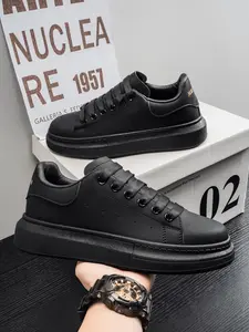 Unisex Thick Sole Casual Sneakers, Walking Shoes, Anti-Slip & Wear-Resistant, Lightweight Comfort, Indoor/outdoor Use, All Seasons