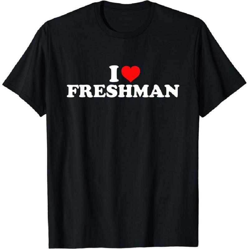 I Love Freshman T-Shirt, Unisex Cotton Tee Gifts Comfort Top