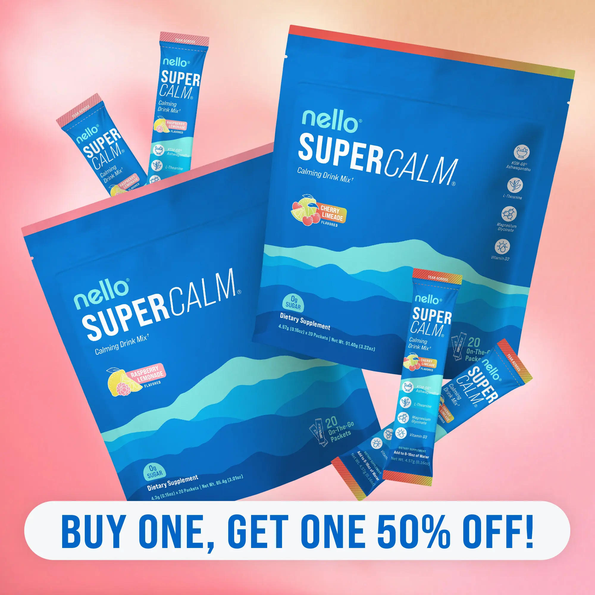 Cherry Limeade + Raspberry Lemonade