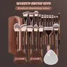 MAANGE 22-Piece Makeup Brush Set, Face Makeup Brush Kit, 19Pcs Makeup Brushes, 2Pcs Powder Puffs & 1Pc Cosmetic Bag, Ideal for Foundation, Blush, Highlight & Eyeshadow, Make Up Tools