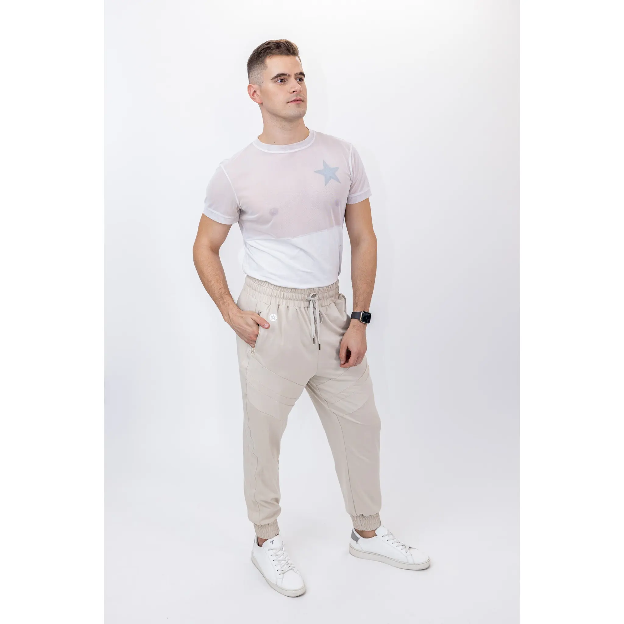 Everyday Stretch Jogger - Oatmeal