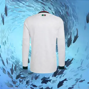 2026  White Long Sleeve Soccer Jersey