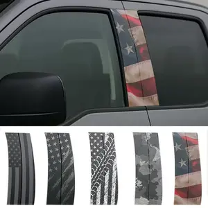 Modern Gloss B-Pillar Car Decals 12"x21.5" - Easy Peel & Stick No Residue, Vehicle Customization Accessories Modern Gloss B-Pillar Car Decals 12"x21.5" - Easy Peel & Stick No Residue, Vehicle Customization Accessories