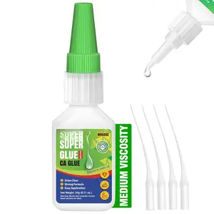 Medium CA Glue, 20g  Cyanoacrylate Super Glue Quick Fix 150 CPS Viscosity Adhesive for Woodturning, Pen Turning, Hobby Models, Lapidary, , Nails&More