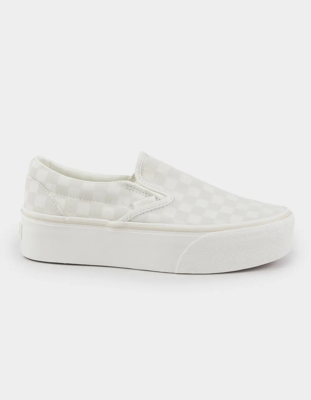 VANS Checkerboard Slip-On Stackform Womens Shoes VANS Checkerboard Slip-On Stackform Womens Shoes