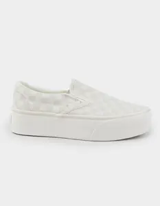 VANS Checkerboard Slip-On Stackform Womens Shoes