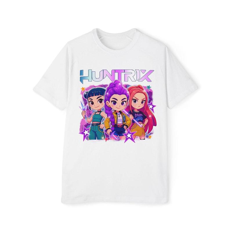 Huntrix Kpop Demon Hunters Shirt, Girl Group Shirt - TikTok Shop