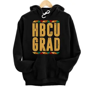 Personalized HBCU Grad, Support African American College and Univeristy Pullover Hoodie