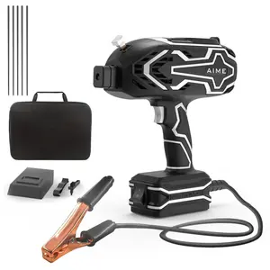 Portable Handheld Stick Welding Machine Gun, 110V 20-120A IGBT Inverter Welding Machine Tool with Auto-Darkening Goggles, Hot Start, Arc Force, Extended Copper Ground Cable for Metal DIY & Repair, Welding Machines