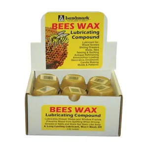 212 MAIN Lundmark Wax 9105W54 2 oz Beeswax Cakes, Pack of 27, Multi-Use Natural Wax