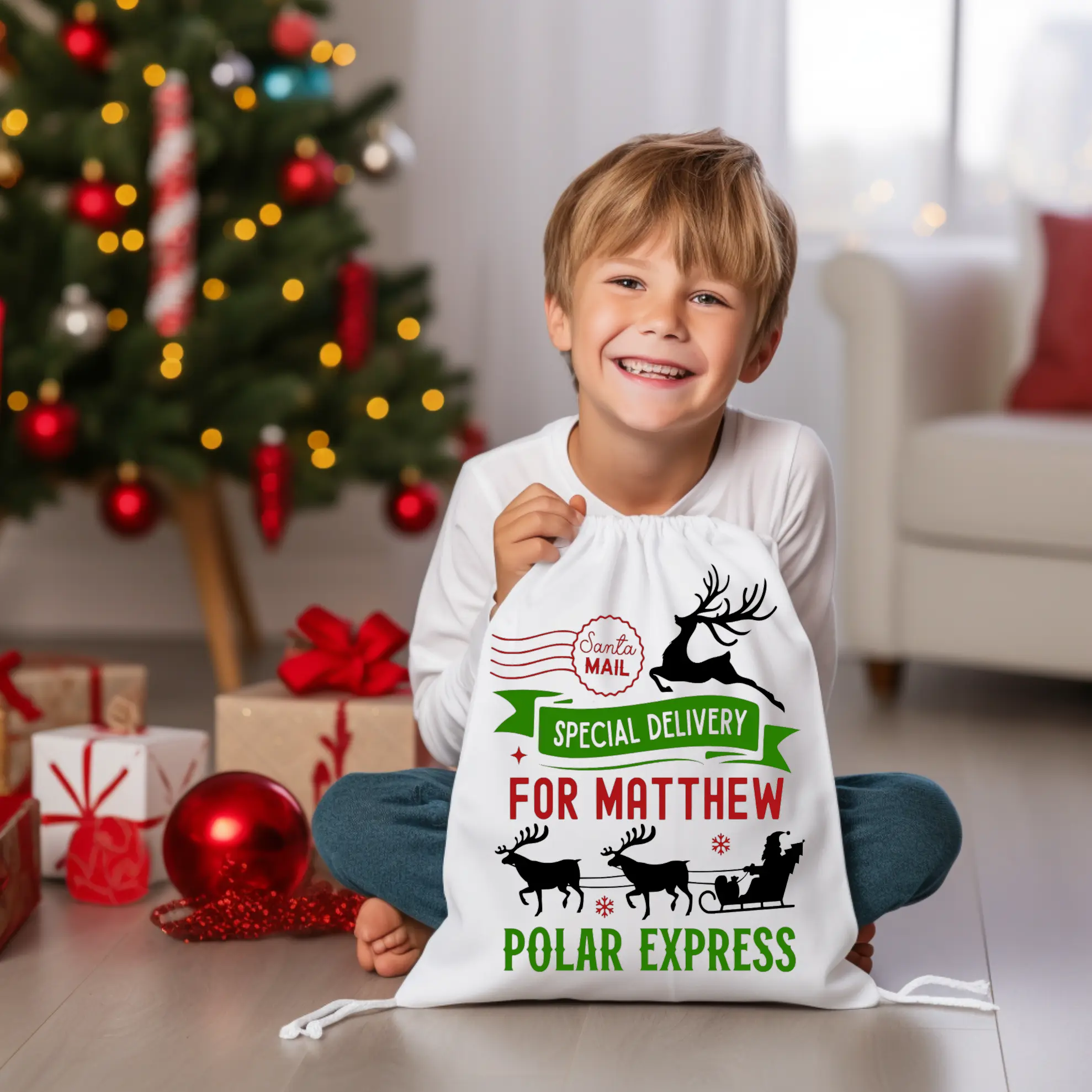 Personalized Santa Sacks Personalized Santa Sacks
