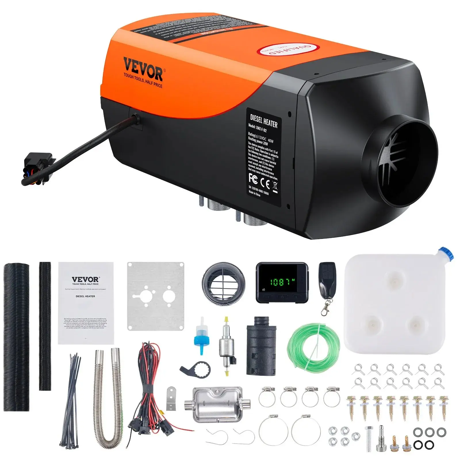 2kw-10L-【NO Bluetooth app 】