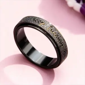 Anti-Anxiety Rotating Ring "Keep Going" Stylish Daily Jewelry & Valentine’s Gift Ideaanxiety ring