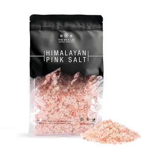 Himalayan Pink Salt Coarse 2.2 Lb 1 Kilo Nutrient & Mineral Dense Gourmet Pure Crystal Kosher Natural Certified for Enhanced Culinary Creations