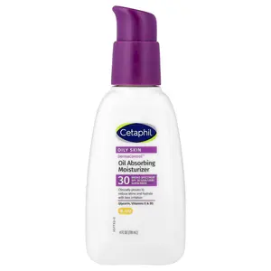 Cetaphil Derma Control™, Oil Absorbing Moisturizer, For Oily Skin, SPF 30, 4 fl oz (118 ml)
