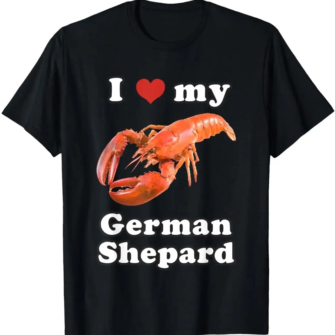 German Shepherd Graphic T-Shirt, Casual Cotton Short Sleeve Tee, Pet Lover Apparel, Stylish Summer Gift for Men