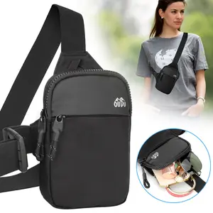 Men Women Sling Bag Cross Body Handbag Chest Shoulder Backpack Travel Waterproof