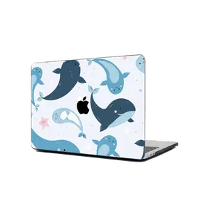 Cute Whales Protective Textured Laptop Skins compatible with MacBooks Pro 16" 14" 13" Air 13" 2019-2022