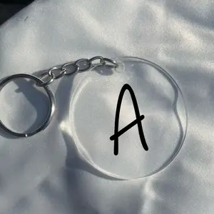 Personalized Clear Acrylic Keychain