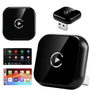 2026 Wireless Carplay Adapter for iPhone/android, Fast Connection, Hands-Free Calling, Bluetooth-compatible Connectivity, Digital Signal Network, Carplay Converter