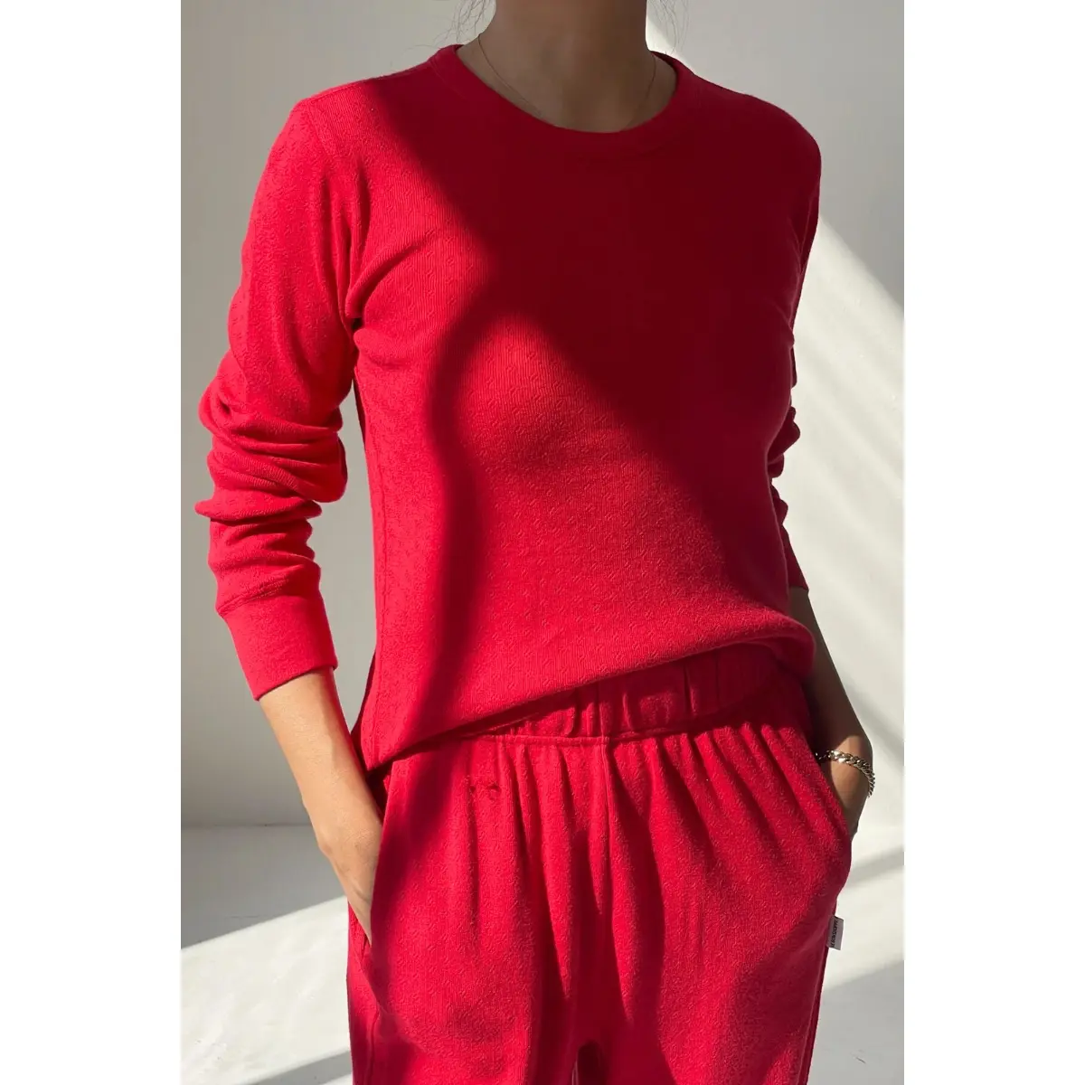 Pointelle Fundamental Tee