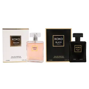 Koko Black and Koko Madam Paris Bundle Spray Perfume Eau de Parfum for Women 100ml/3.4fl.oz. - Women's Fragrance