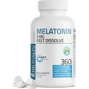 Bronson Melatonin 10mg Fast Dissolve Tablets 360 Ct Daily Routine