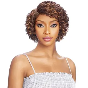 Vanessa Synthetic Top Super DJ Side Part Swissilk Lace Front Wig - TOPS DJ WINNIE