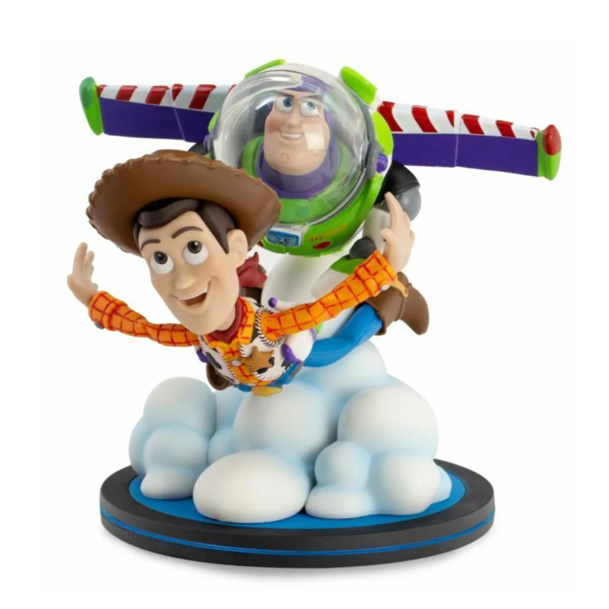 Disney Toy Story Buzz & Woody Q-Fig Max Diorama Collectible Figurine, Screen-Accurate Action Figures for Toys & Hobbies Enthusiasts