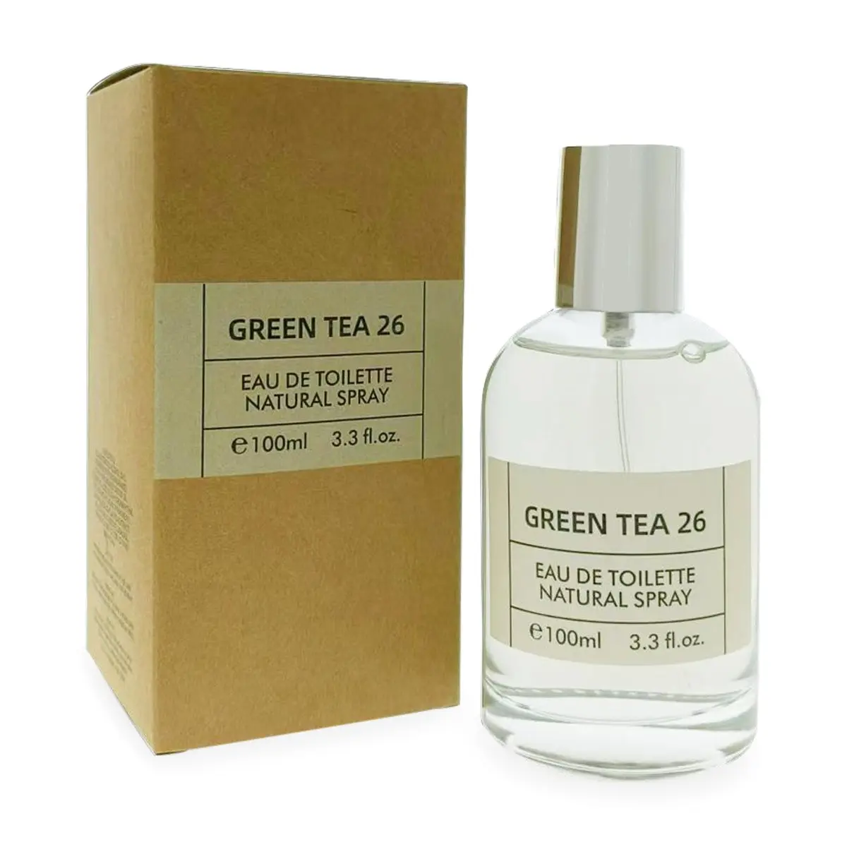 Green Tea 26 Eau de Toilette Natural Spray Perfume for Men & Women 100ml/3.3fl.oz. Green Tea 26 Eau de Toilette Natural Spray Perfume for Men & Women 100ml/3.3fl.oz.