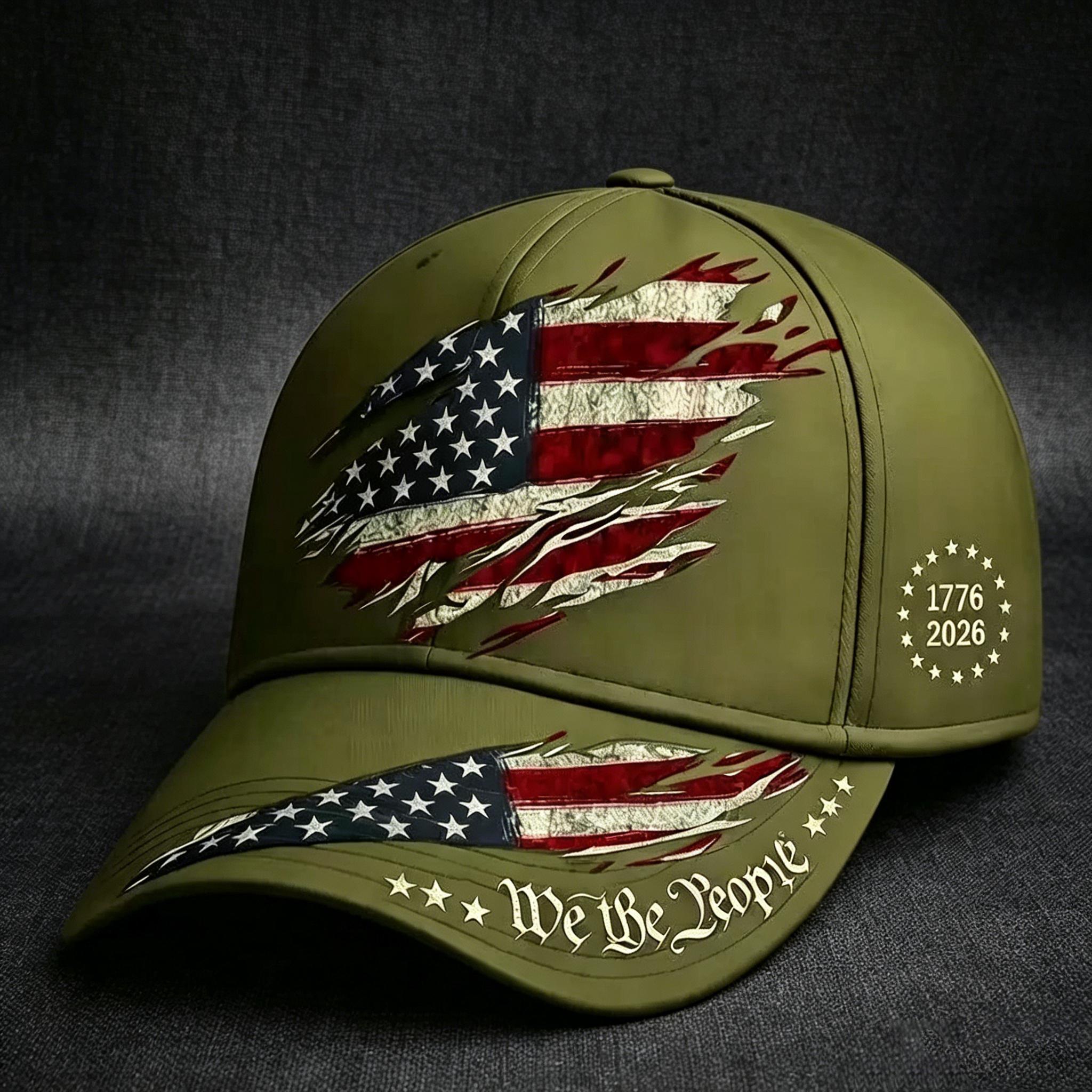 2pcs 250th Anniversary Print Baseball Cap, Adjustable Unisex Sun Cap, Suitable for Everyday Wear and Casual Style 2pcs 250th Anniversary Print Baseball Cap, Adjustable Unisex Sun Cap, Suitable for Everyday Wear and Casual Style