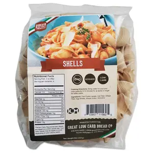 Shell Shape Low Carb Pastas - Keto-Friendly, High in Protein, 8oz.