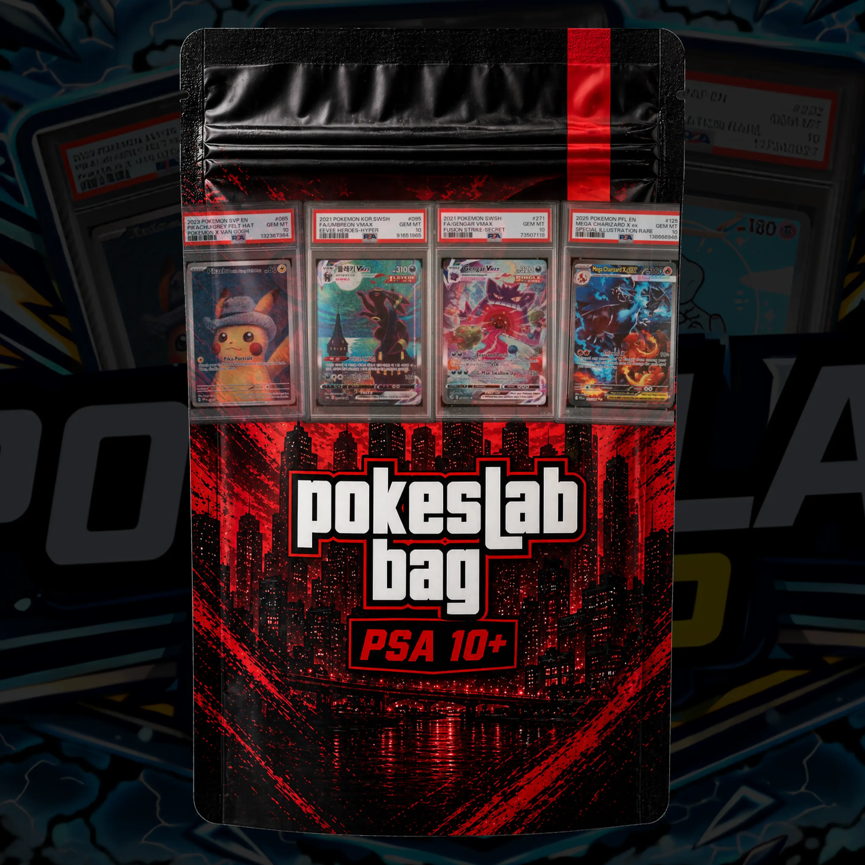 🔥POKESLAB BAG! PSA10+!🔥