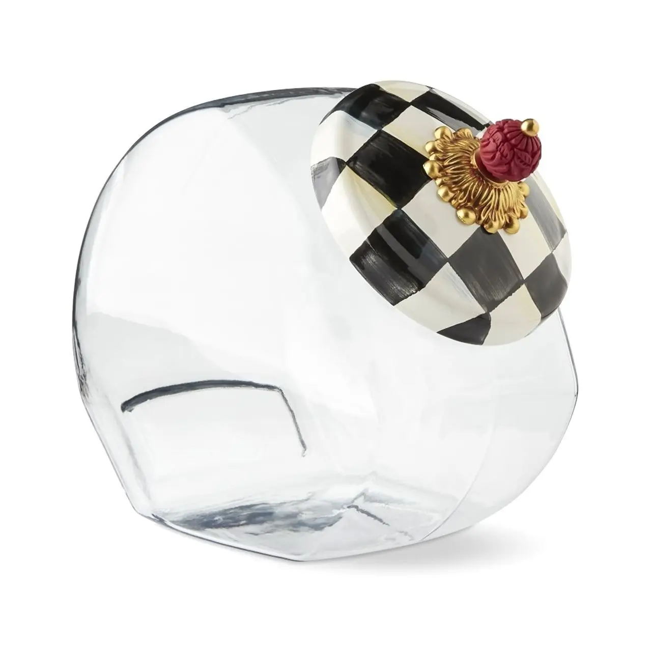 MacKenzie-Childs Courtly Check Cookie Jar