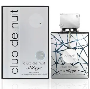 Armaf Club de Nuit Sillage for Unisex Eau de Parfum Spray 3.6 Ounce Floral Fragrance with Bergamot Jasmine Musk Amber Spicy Rose & Woody Notes